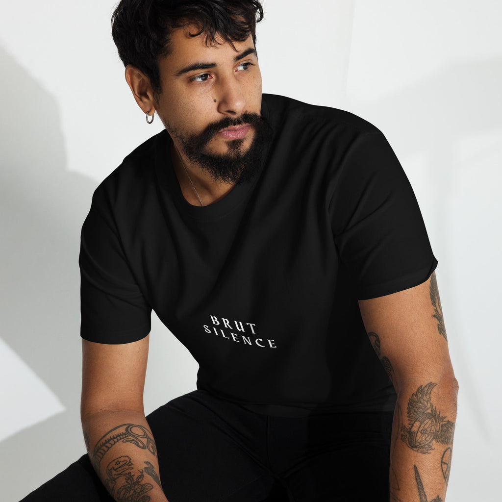 BRUT SILENCE Men’s Premium Heavyweight Tee – Minimalist Luxury - Brut Silence