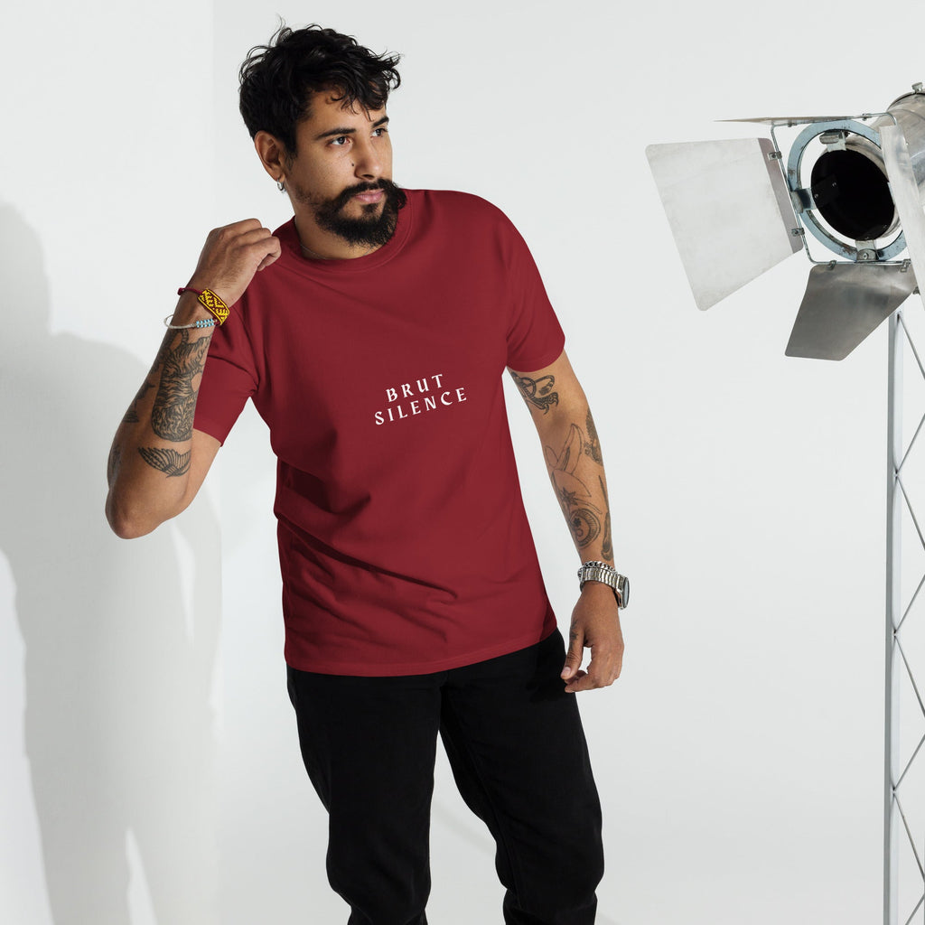 BRUT SILENCE Men’s Premium Heavyweight Tee – Minimalist Luxury - Brut Silence