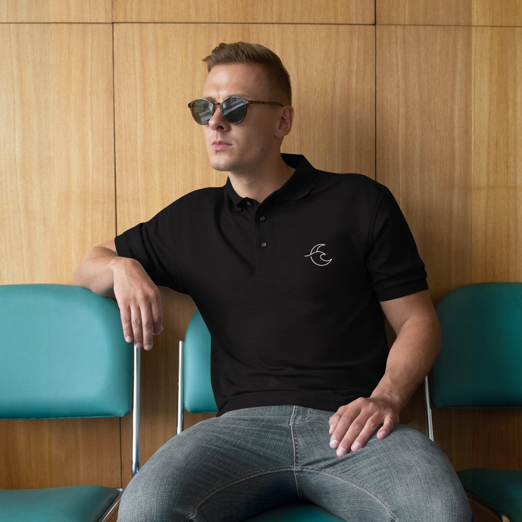 BRUT SILENCE Minimalist Polo – Premium Unisex Polo Shirt - Brut Silence