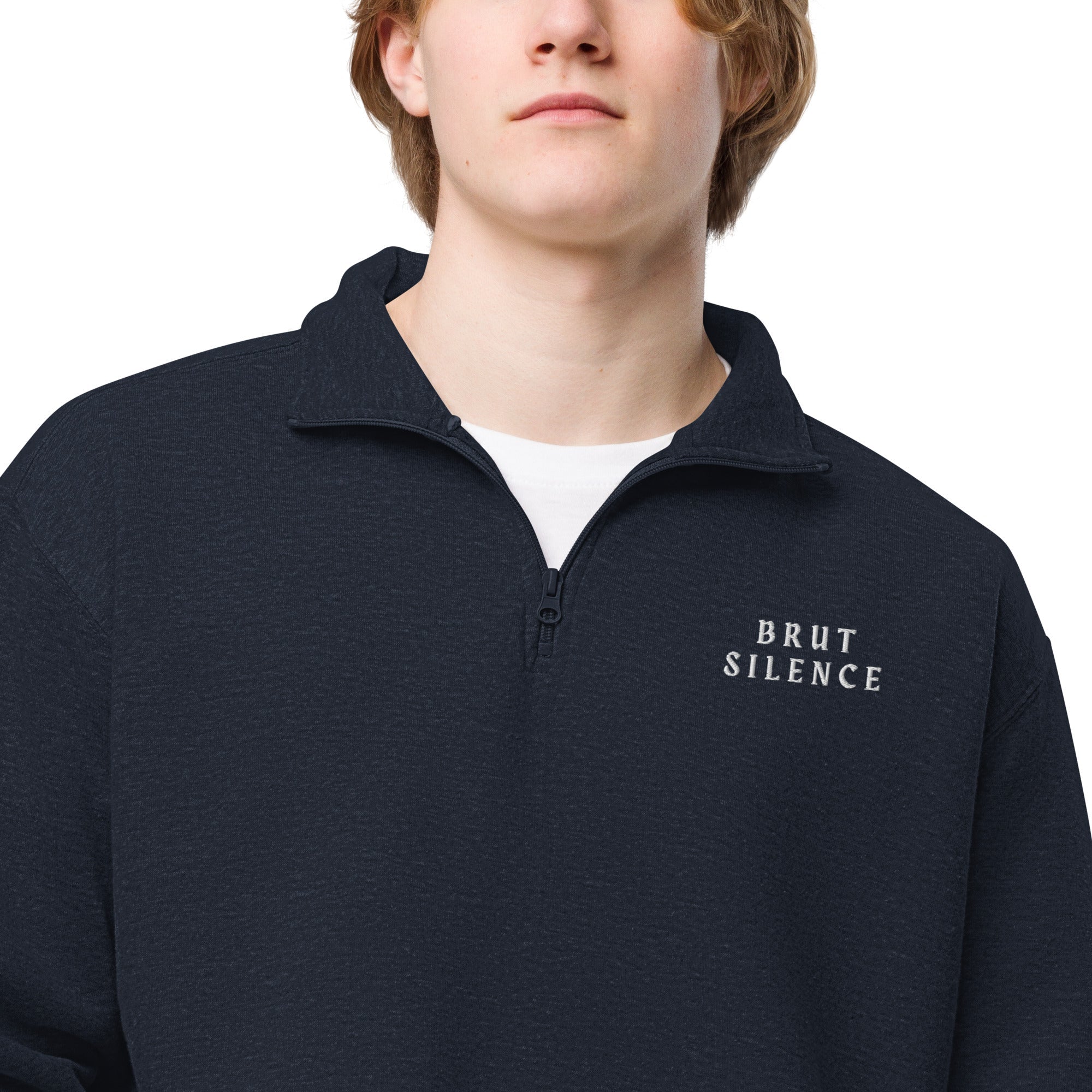 cozy fleece pullover front view