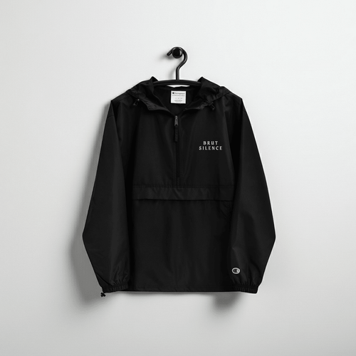 Custom Champion Jacket – Minimalist Streetwear - Brut Silence