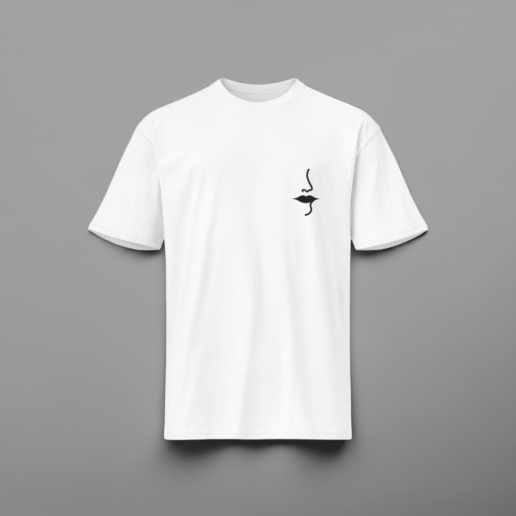 Minimalist Luxury T-Shirt - Brut Silence