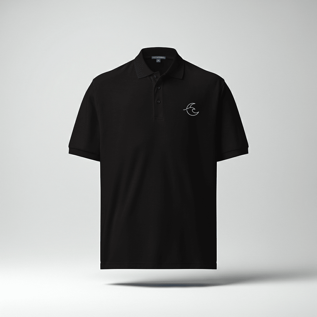 Minimalist Polo – Premium Unisex Polo Shirt - Brut Silence