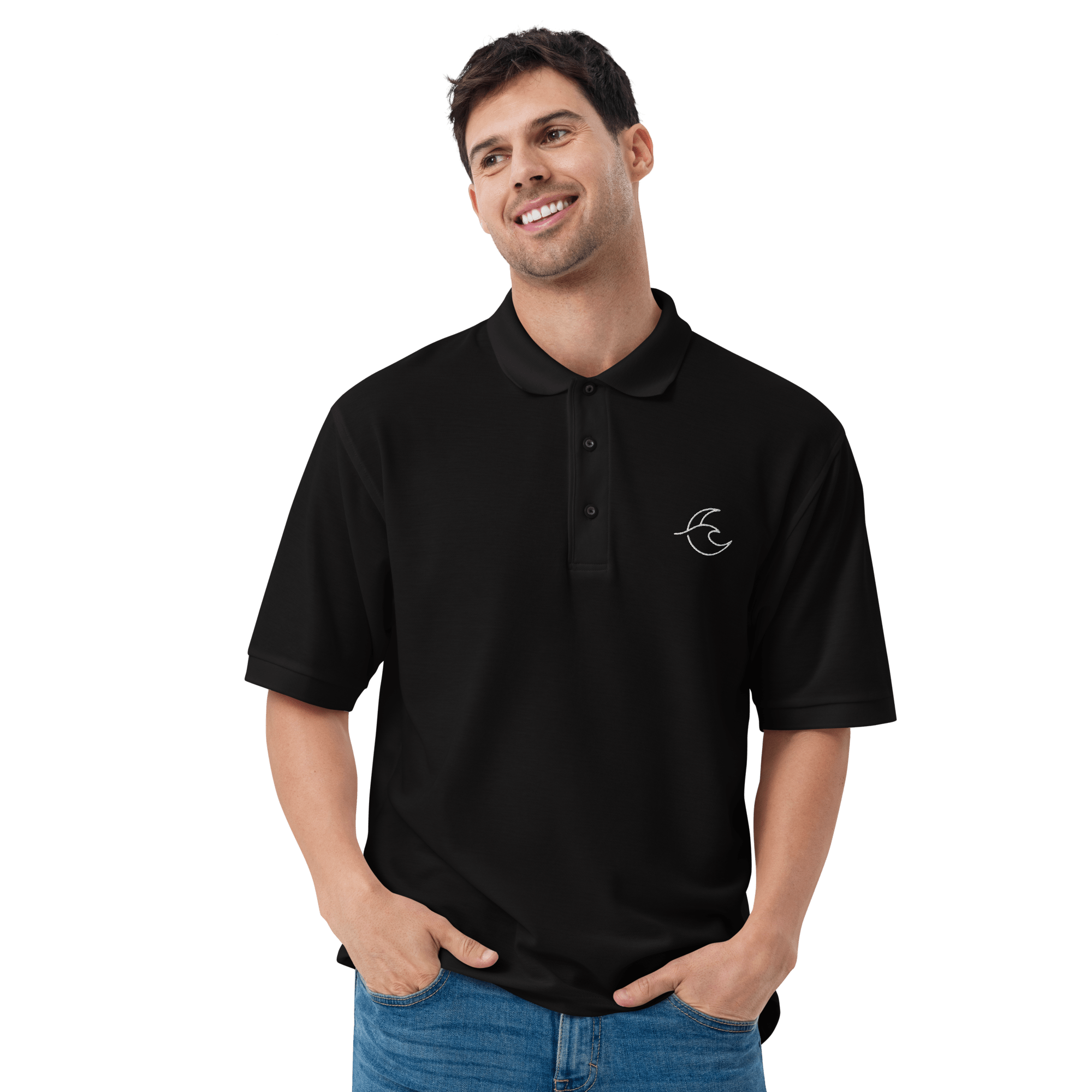 Minimalist Polo – Premium Unisex Polo Shirt - Brut Silence