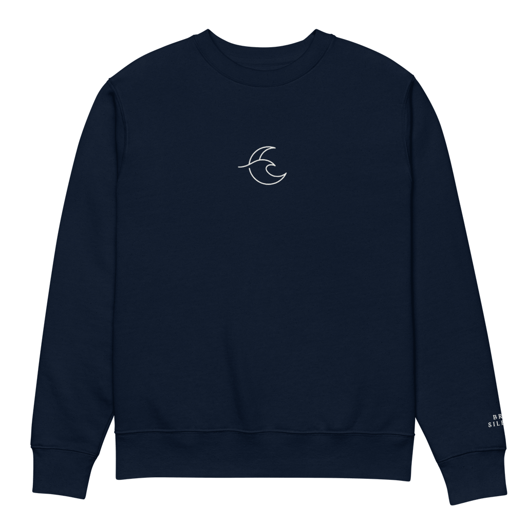Minimalist Sweatshirt – Luxury Streetwear Unisex Crewneck - Brut Silence