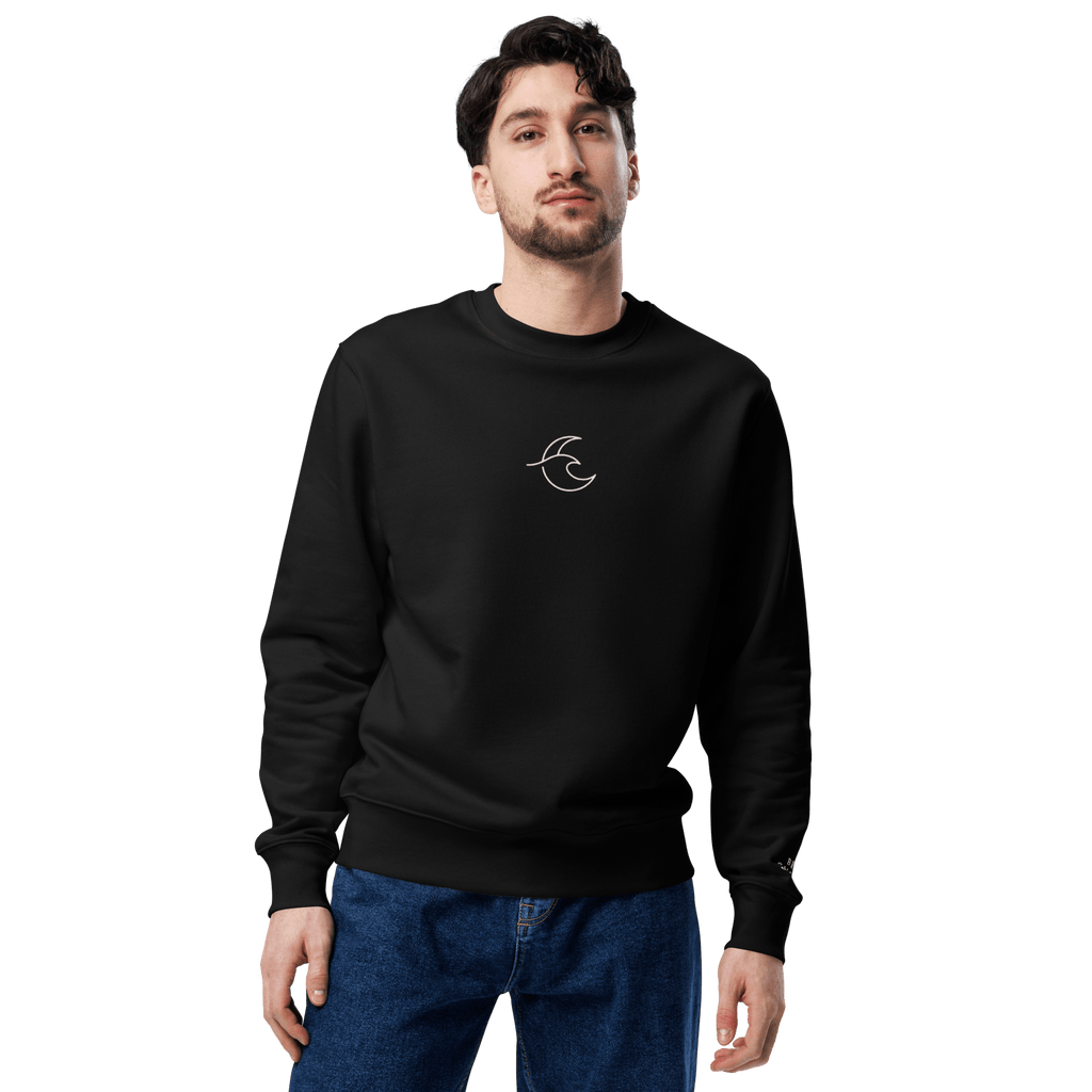 Minimalist Sweatshirt – Luxury Streetwear Unisex Crewneck - Brut Silence