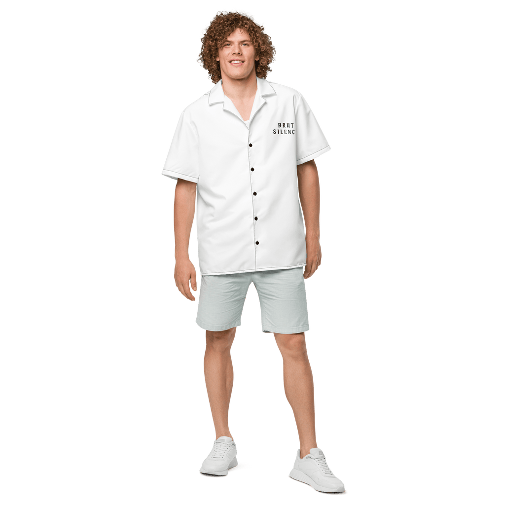 Unisex Button Shirt – Featherlight & Cool Summer Top - Brut Silence