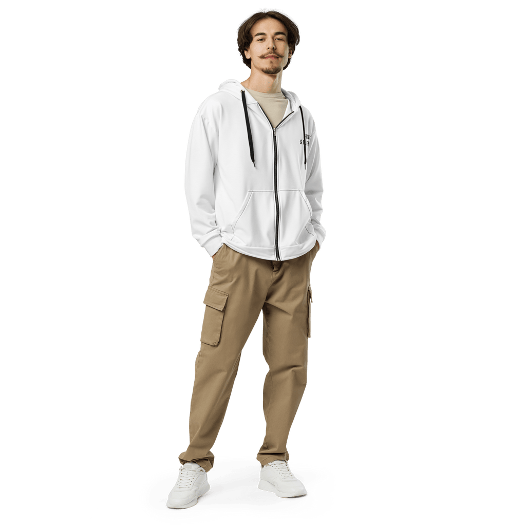 Unisex Zip Hoodie – Sustainable, Soft & Relaxed Fit - Brut Silence