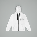 Unisex Zip Hoodie – Sustainable, Soft & Relaxed Fit - Brut Silence